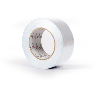Αυτοκόλλητη Υφασμάτινη Ταινία Duct Tape 50mmx10m Λευκή