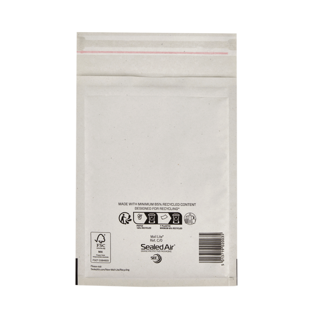 Φάκελοι με Bubble Wrap Mail Lite Λευκό 15x21cm - Image 2